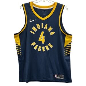 Nike Indiana Pacers Victor Oladipo Icon Edition Swingman Basketball Jersey XXL